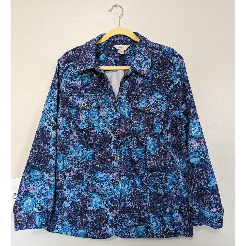 Women's plus size CJ Banks dress jacket multi color size 2X